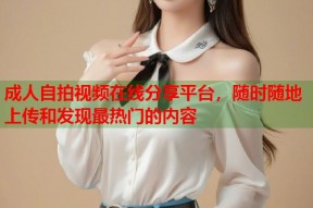 成人自拍视频在线分享平台，随时随地上传和发现最热门的内容