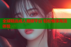 全球精选成人视频平台 轻松畅享高清体验