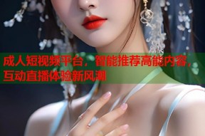 成人短视频平台，智能推荐高能内容，互动直播体验新风潮