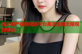 成人国产视频精选平台高清流畅无限观看体验