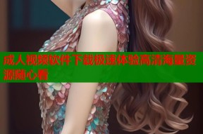 成人视频软件下载极速体验高清海量资源随心看