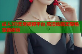 成人3D无尽视频平台 高清动画无限畅享新体验