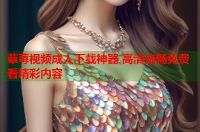 草莓视频成人下载神器 高清流畅免费看精彩内容