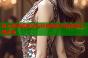 成人故事视频平台精选精彩内容畅享沉浸体验